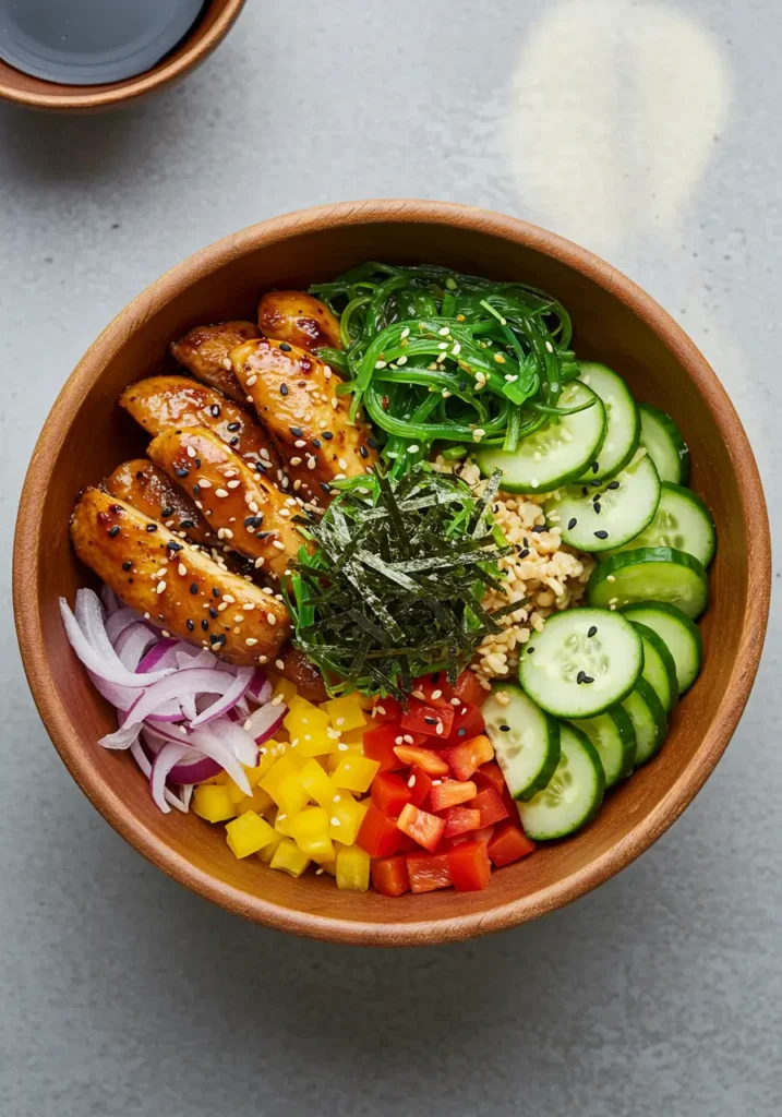 Chicken Poke Bowl