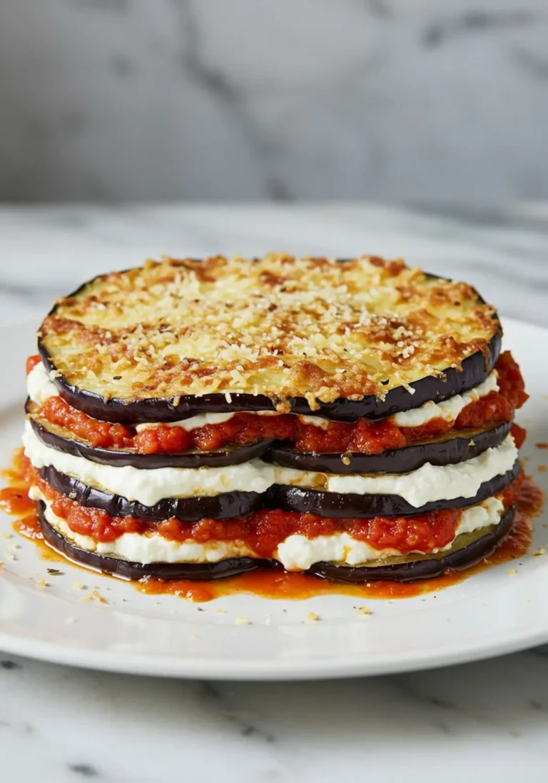 Eggplant Napoleon