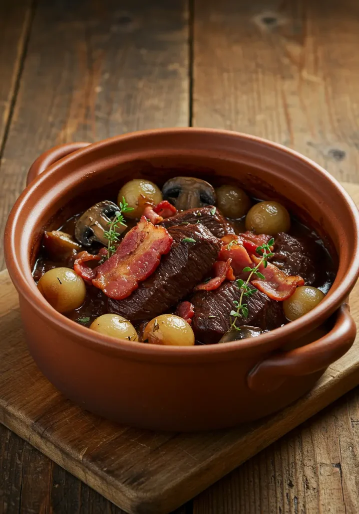 make French Beef Bourguignon