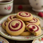 Raspberry Swirl Cookies