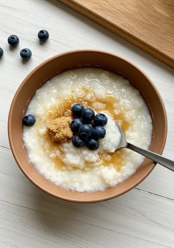 make Sweet Rice Porridge