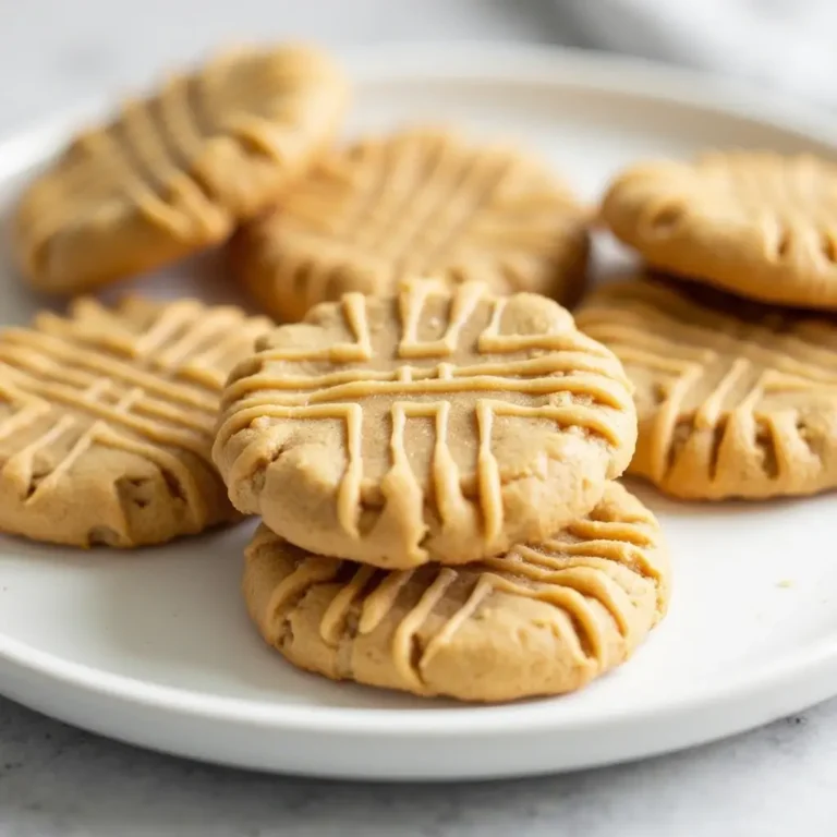 Peanut Butter Microwave Cookies