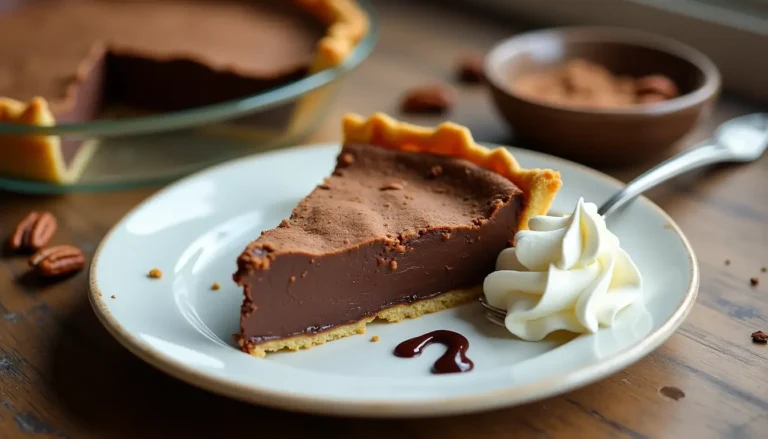 Make chocolate buttermilk pie